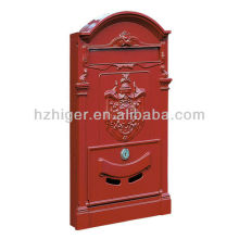 European and American retro cast iron fence mailbox for sale